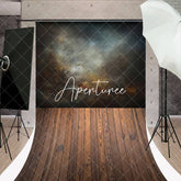 Aperturee - Old Master And Wood Texture Combo Sweep Backdrop